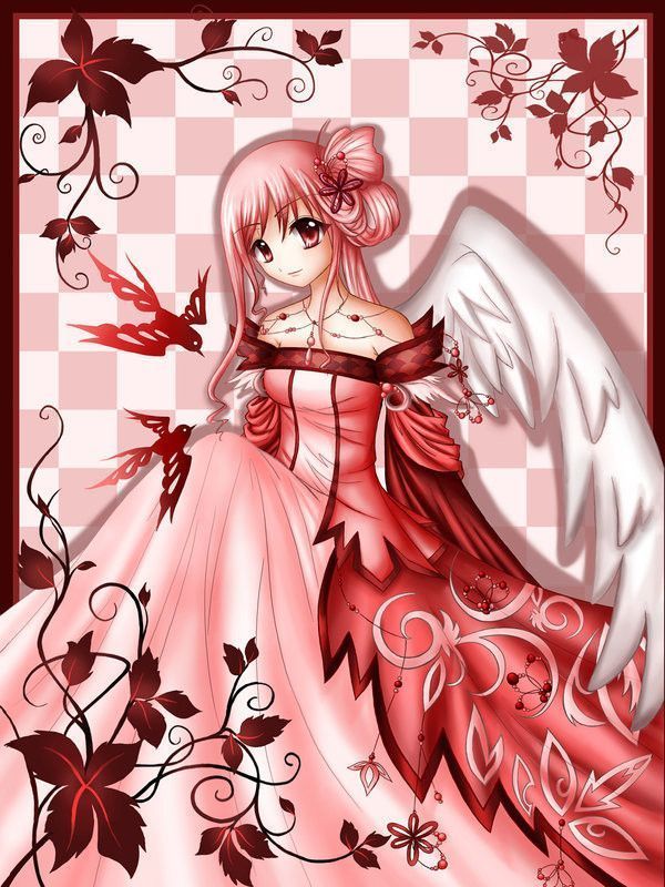 Ange manga rose