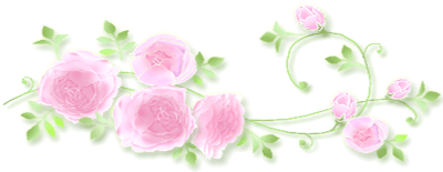 TUBE  fleurs rose