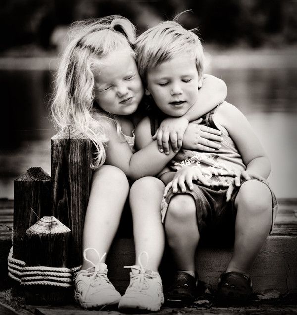 Calins d'enfants